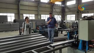 Warehouse Pallet Rack Manufacturing process