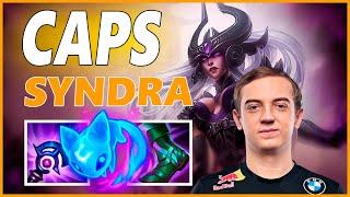 CAPS SYNDRA MID GAMEPLAYSEASON 12 LEAGUE OF LEGENDS