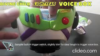 How To Install Ultimate Movie Accurate Buzz Lightyear Voice Box for the Disney Store Buzz Lightyear