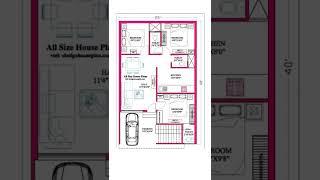 25 × 40 house plan, 25 by 40 home plan, 25*40 house plan, home plan, #short #homedesign #homeplan