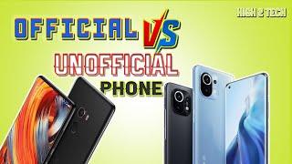 Official vs Unofficial Phone Bangla || High 2 Tech || #official #android #officialphone2024