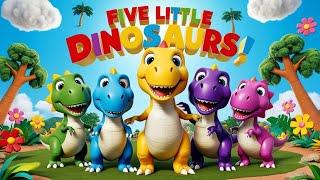 five little dinosaurs song for kids | cute poem for kids |baby song