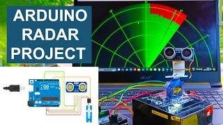 Arduino Radar Project With Source Code - Arduino Projects For Beginners