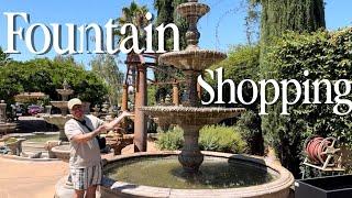 Fountain Shopping - How Much Does It Cost? Lemme Tell Ya  ️  || Visit Our Garden