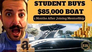 Amazon FBA Success Stories-Student Buys 85k Boat 2 months After Launching!