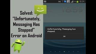 how to fix unfortunately messaging has stopped 2019 | Tomal's Guide