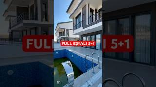 DİDİM EFELER’DE FULL EŞYALI 5+1 SATILIK VİLLA #didim #satılık #villa