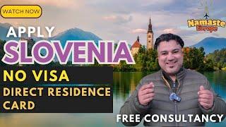 Slovenia Jobs offers no Visa direct residence card.#slovenia #jobs 2025