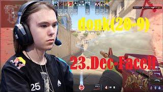 donk (20-9)  faceit /mirage/ 23.Dec #cs2 #fps #pov #gaming