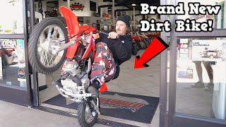 Brand NEW Dirt Bikes Wheelie In Dealership - Buttery Vlogs Ep186