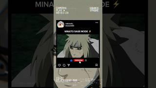 Minato sage mode  #shorts #youtubeshorts #ytshorts #viral