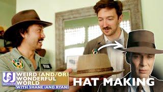 Shane and Ryan Visit A Hollywood Hat Maker • Weird Wonderful World