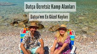 Datça'nın En Güzel Koyları | Datça Ücretsiz Kamp Alanları | DATÇA VLOG