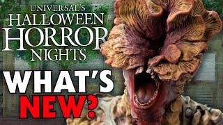 LOTS OF HHN 32 UPDATES (MORE Scarezone Props, NEW Food Items, Cryptic Clues)