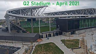 Q2 Stadium Construction Timelapse (April 2021)