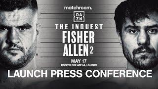 JOHNNY FISHER VS. DAVE ALLEN 2 LAUNCH PRESS CONFERENCE LIVESTREAM