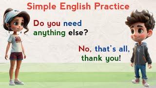 Simple And Easy English Practice | English Speaking Practice | Learn English