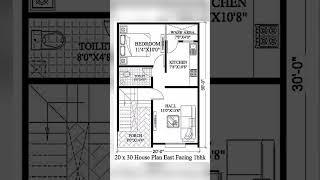 20*30 house plan// 20×30 ghar ka nqasha #home #shorts#shorts