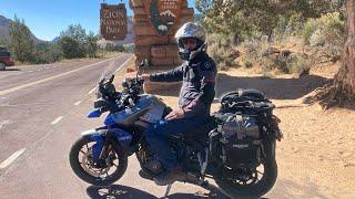 Autumn Motorcycle Adventure in Southern Utah