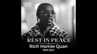 fri sep 6 2024. ATLANTA Hit Rapper RICH HOMIE QUAN dies from drug overdose in his home. 33 years old