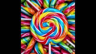 Satisfying Miniature Rainbow Lollipop Recipe | Tiny Lollipop Candy Making Recipe By Yummy Cake