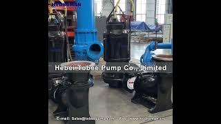 Hydroman Submersible Sewage Pump with internal cooling with AUTO coupling device