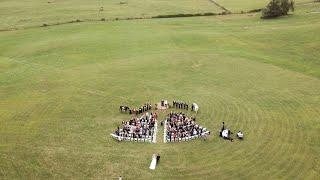 Equestrian Bride's Epic Ceremony Entrance Wedding