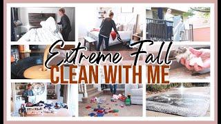 ULTIMATE FALL CLEAN WITH ME 2020! | WHOLE HOUSE ALL DAY CLEANING MOTIVATION