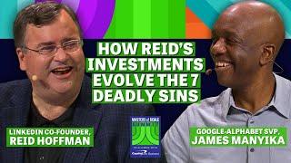 Reid Hoffman on the strategy behind his investments (w/ James Manyika) | Masters of Scale Summit '22