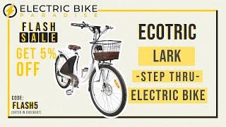 Ecotric Lark 36V/10Ah 500W Step-Thru Electric Bike LARK26 Review by Electric Bike Paradise