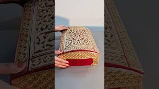 LUXURIOUS TRADITIONAL INDIAN WEDDING INVITATION BOX (SKU 274)