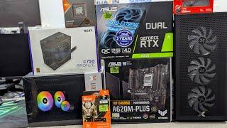 Best Gaming PC BUILD AMD Ryzen™ 5 7500F ASUS TUF A620M-Plus Step by Step Assembly