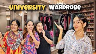 My University Wardrobe Tour | Back to University Shopping ️ | Dost Ney Surprise Dia|Sistrology