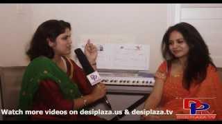 Singer Sunitha Speaking to Desiplaza Tv during her visit to dallas