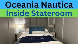 Oceania Nautica Inside Stateroom:  Layout and overview of Inside Stateroom 8039