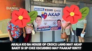 AKALA KO BA HOUSE OF CROCS LANG MAY AKAP BAKIT SI SP CHIZ ESCUDERO MAY PAAKAP RIN?!?