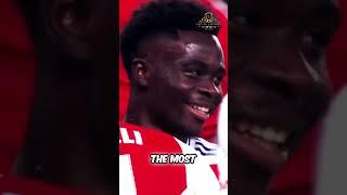 Bukayo Saka’s Multimillion-Dollar Lifestyle: Arsenal’s Rising Star! #shortsviral