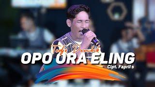 Tedjo Dembik - Opo Ora Eling || Official Music Video