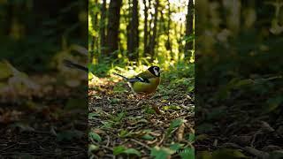 3 | Chubby Bird's Whimsical Forest simple compose | #animation #cartoon #cute #bird