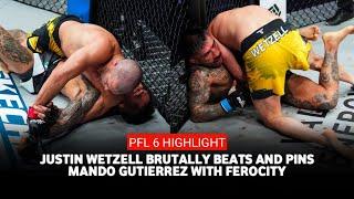 2025 PFL 6 results: Justin Wetzell presses his way into decision win and Finals spot