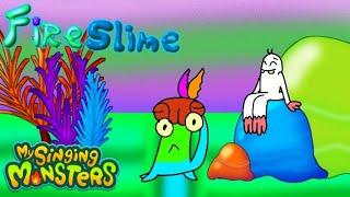 Fire Slime Trees / Stones - My Singing Monsters @Daniel_vermelho_azul