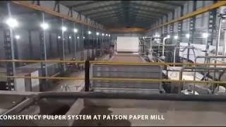 Parason Pulp Line Machinery Equipment At Patson Paper Mill [NEW]