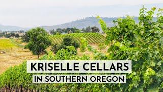 Wine Tasting at Kriselle Cellars in Southern Oregon