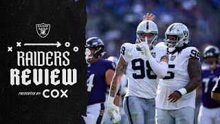 Maxx Crosby’s Dominant Week 2 Performance vs. Ravens | Raiders Review | NFL