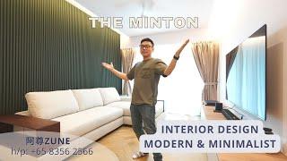 【SG Reno 37】The Minton (Modern Minimalist Design) 半日系与半现代的简约室内装修设计 人字形排列的木纹地板也非常的抢眼