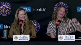 LA Sparks Basketball | Lynne Roberts Press Conference