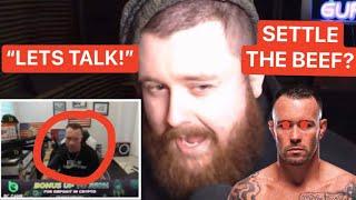 THE MMA GURU REACTS TO COLBY COVINGTON WANTING TO SETTLE THE BEEF LIVE ON HIS STREAM?