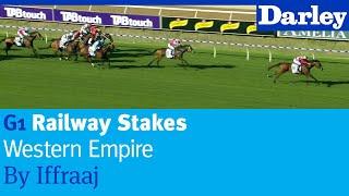 Western Empire by Iffraaj wins the G1 Railway Stakes at Ascot, Australia