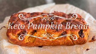 The most delicious low carb keto pumpkin bread recipe!