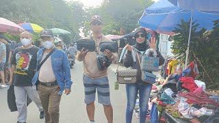 joko sant sedang live di kak Ratih pasar loak jatinegara#wakakratih081210866667
